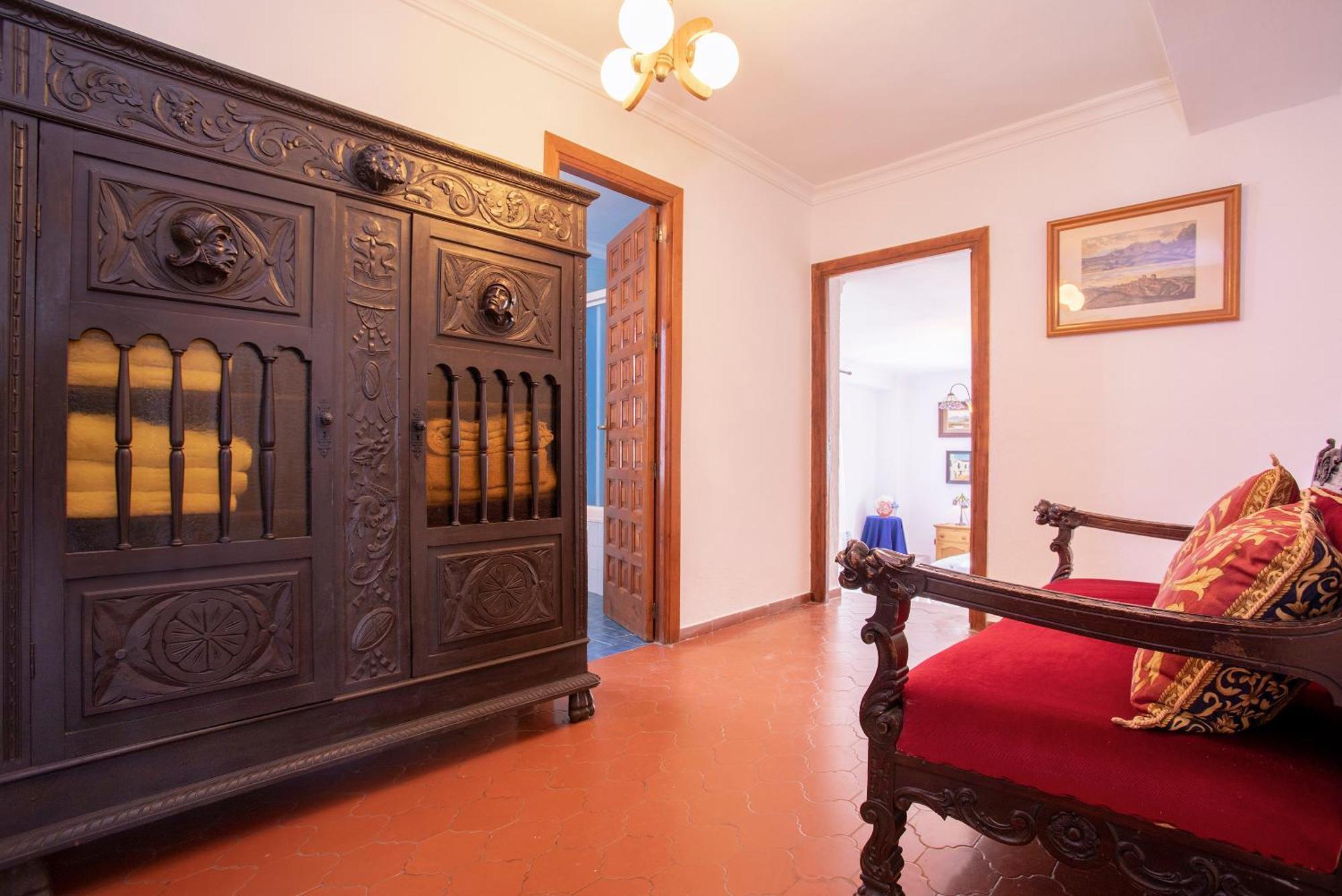 Casa Jardín del Olivar con Piscina privada Alcaucín Exterior foto